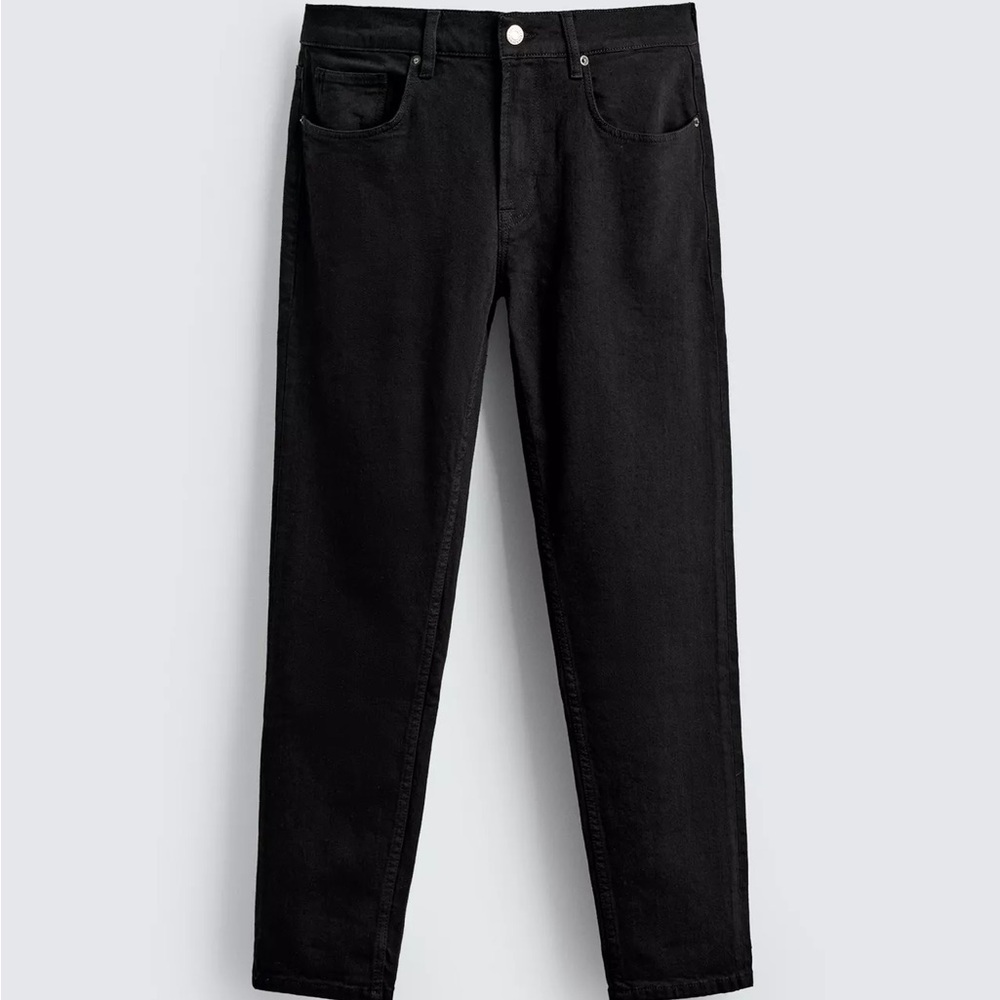 Zara Men’s Black Slim Fit Jeans Size 36 NWOT